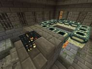 End portal in stronghold (Image via Minecraft)